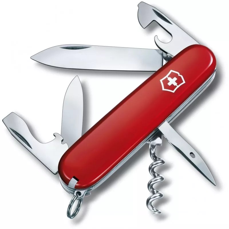 Складаний ніж Victorinox Spartan 91 мм 12 Червоний у блістері (1.3603.B1)