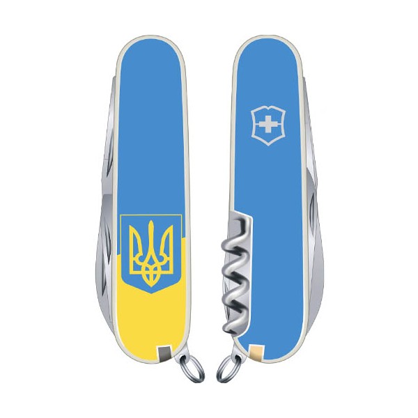 Складаний ніж Victorinox CLIMBER UKRAINE 1.3703.7R3