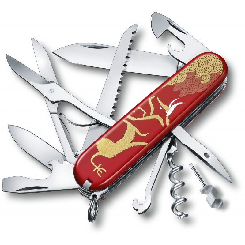 Складаний ніж Victorinox HUNTSMAN Year of the Ox 1.3714.E10