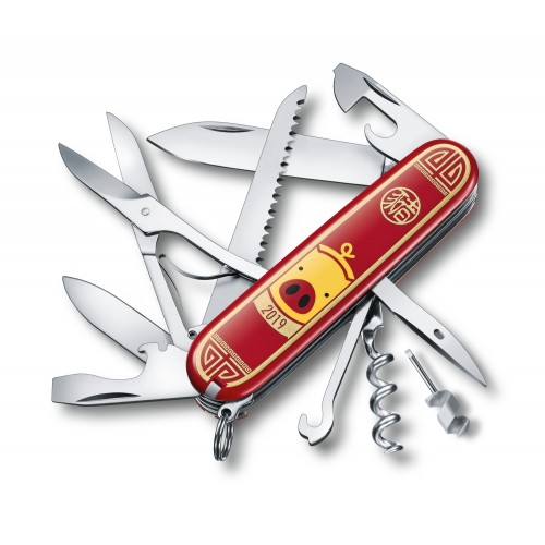 Складаний ніж Victorinox Huntsman Year of the Pig 2019 1.3714.E8