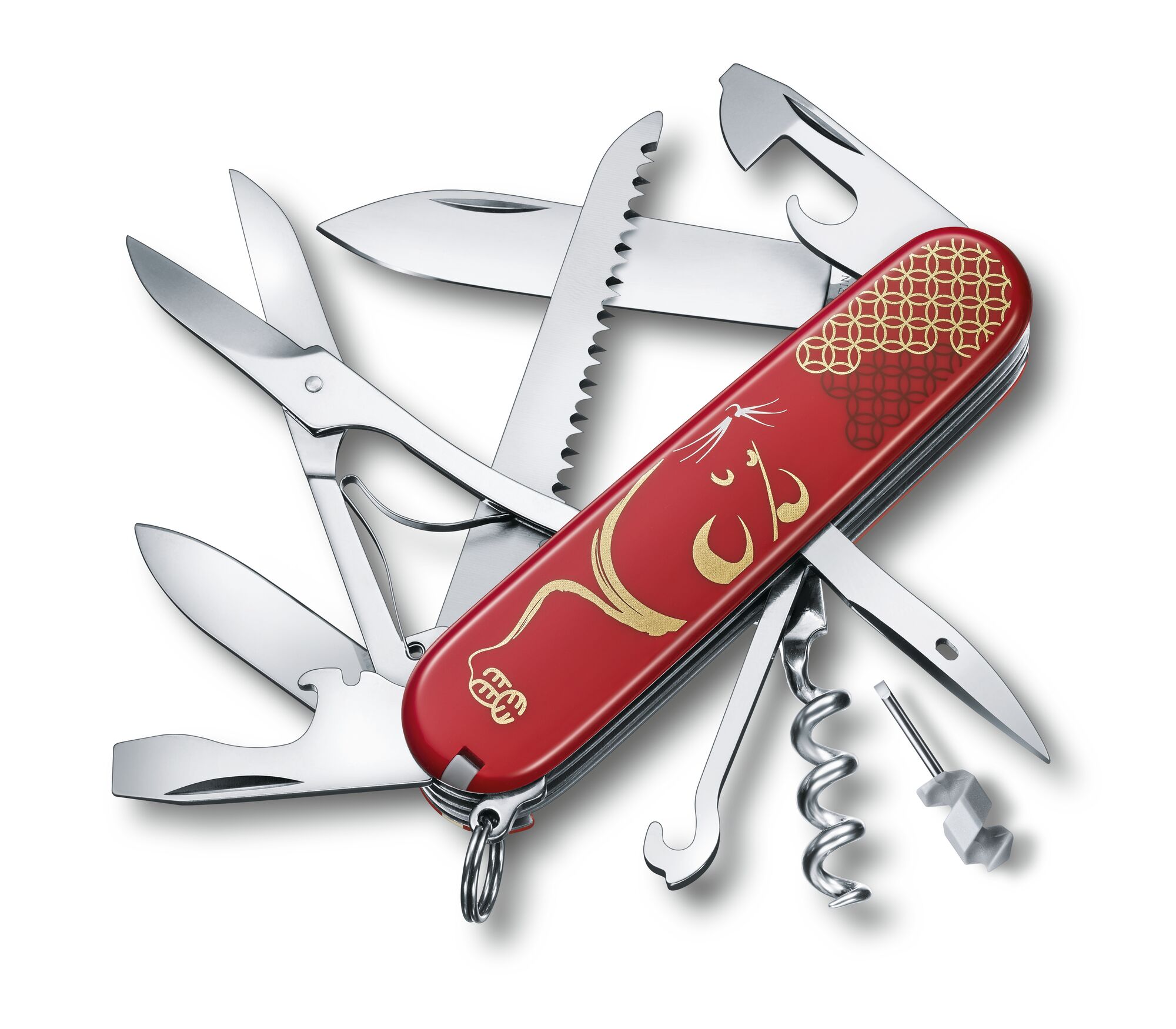 Складаний ніж Victorinox Huntsman Year of the Rat 1.3714.E9