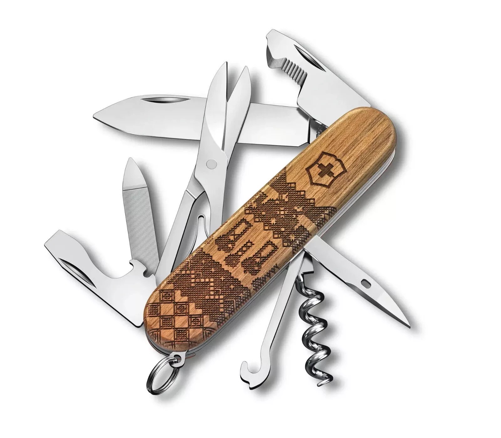 Складаний лімітований ніж Victorinox Swiss Spirit Limited Edition 2023 Горіх (1.3901.63L23)