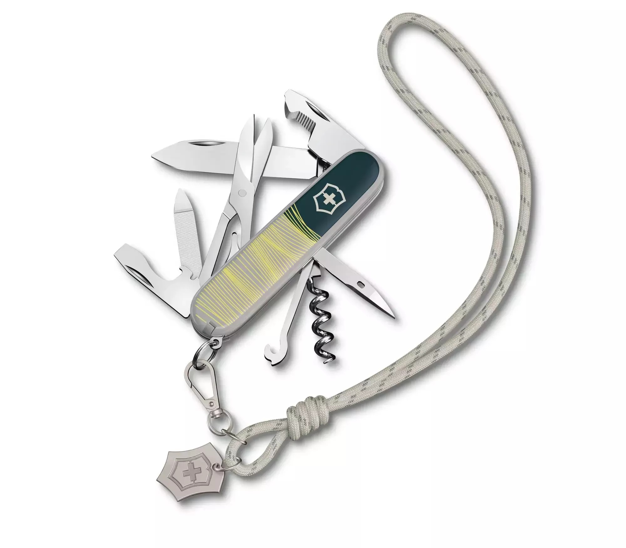 Складаний ніж 91 мм Victorinox Companion New York Style, 16 функцій, сірий (1.3909.E223)