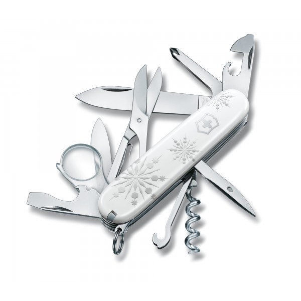 Складаний ніж Victorinox Explorer White Christmas 1.6703.77
