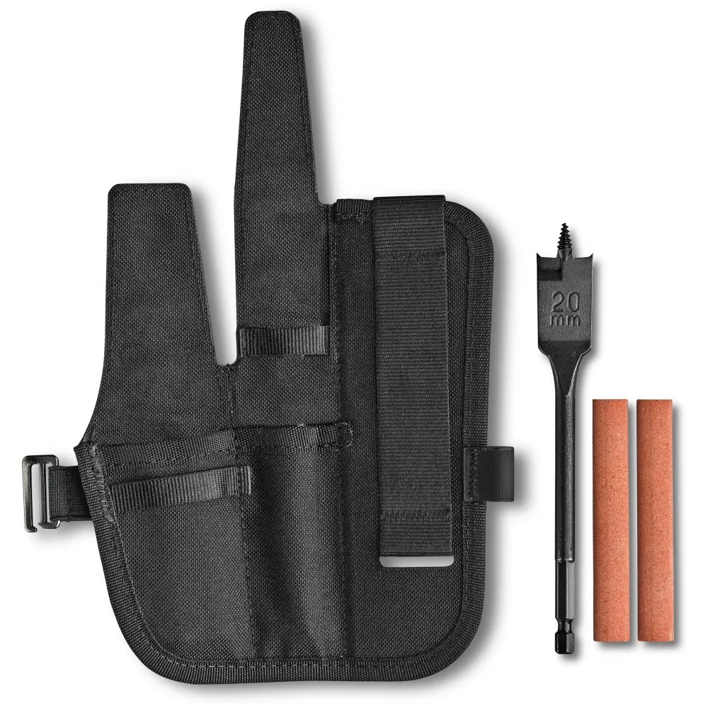 Чохол нейлоновий для ножа Venture Pro Victorinox зі свердлом та 2 каміннями для заточки (4.0540)