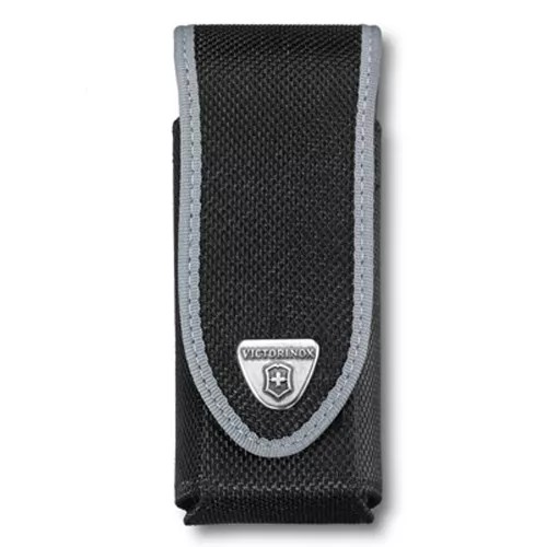 Чохол на пояс нейлоновий для мультитулів 115мм Victorinox SwissTool Spirit Plusз відділенями для набору біт, монтажного ключа та штопора, чорний (4.0833.N)