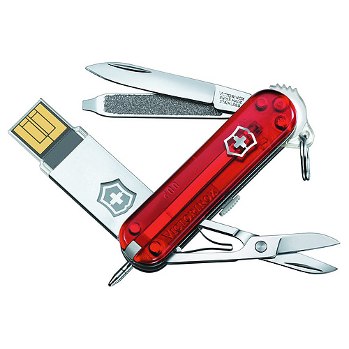 Складаний ніж Victorinox@Work 4.6125.TG16B з usb-модулем 16ГБ