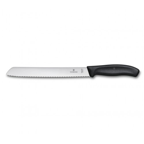 Кухонний ніж Victorinox SwissClassic Bread 6.8633.21B у блістері (серрейтор)