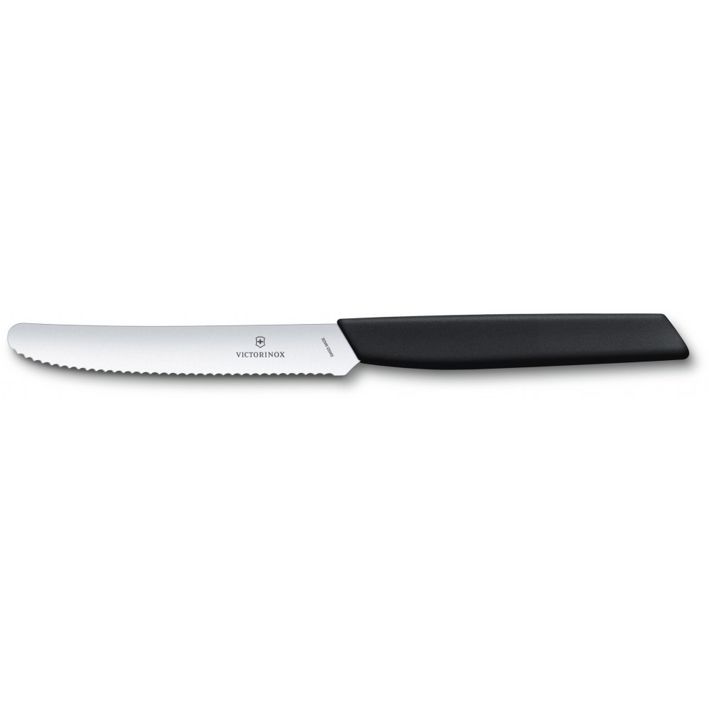 Кухонний ніж Victorinox Swiss Modern Tomato&Sausage 6.9003.11W