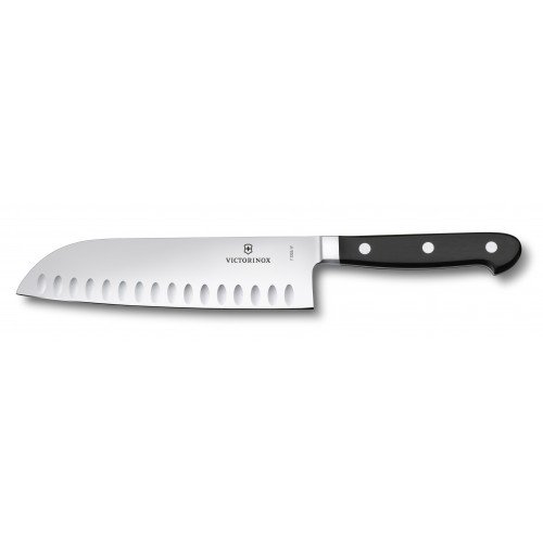 Кухонний кований професійний ніж Victorinox Santoku 7.7223.17