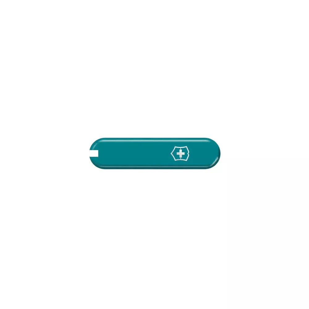 Накладка на ніж 58мм Victorinox Mountain Lake передня з лого, бірюзова (C.6223.3)