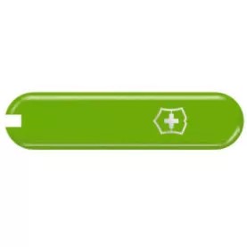 Накладка на ніж-брелок 58мм Victorinox Smashed Avocado передня з лого, салатова (C.6243.3)