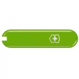 Накладка на ніж-брелок 58мм Victorinox Smashed Avocado передня з лого, салатова (C.6243.3)