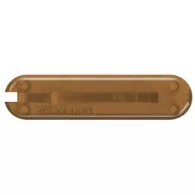 Накладка на ніж-брелок 58 мм Victorinox Chocolate Fudge задня, коричнева напівпрозора (C.6255.T4)