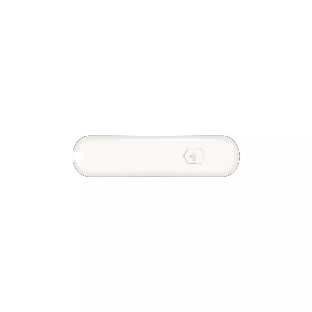 Накладка передня на ніж 65 мм Victorinox біла глянцева з лого (C.6407.3)