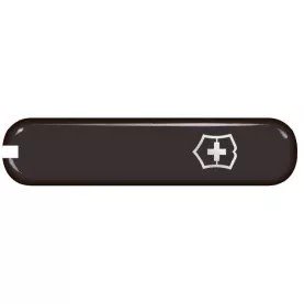 Накладка до ножа 74 мм Victorinox black передня з лого, чорна (C.6503.3)